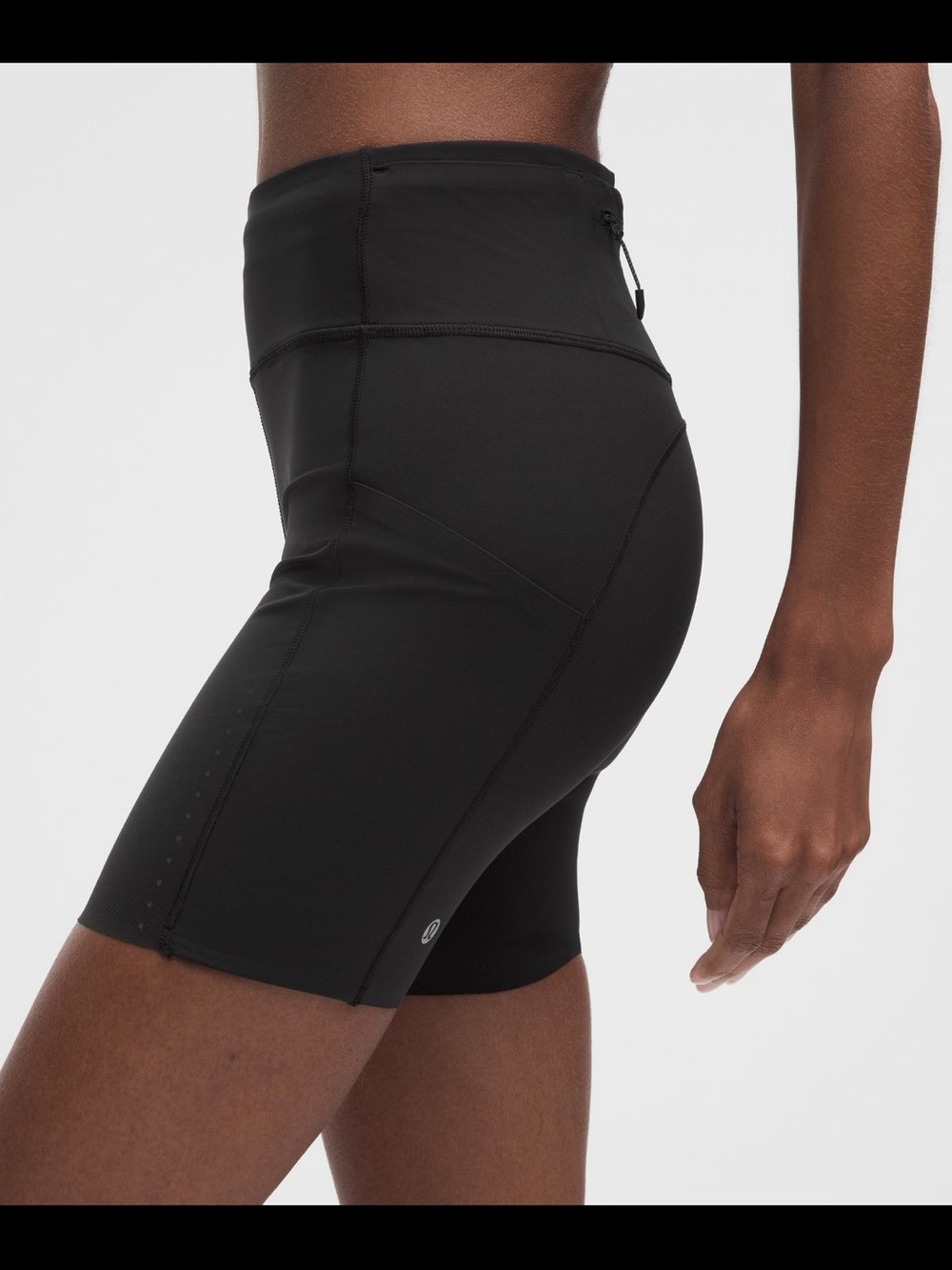 lululemon athletica Fast and Free 6" High-Rise Bike Shorts - Black - Picture 5 of 8